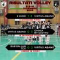 RISULTATI DEL 6 &#8211; 10 DICEMBRE 2023 VOLLEY